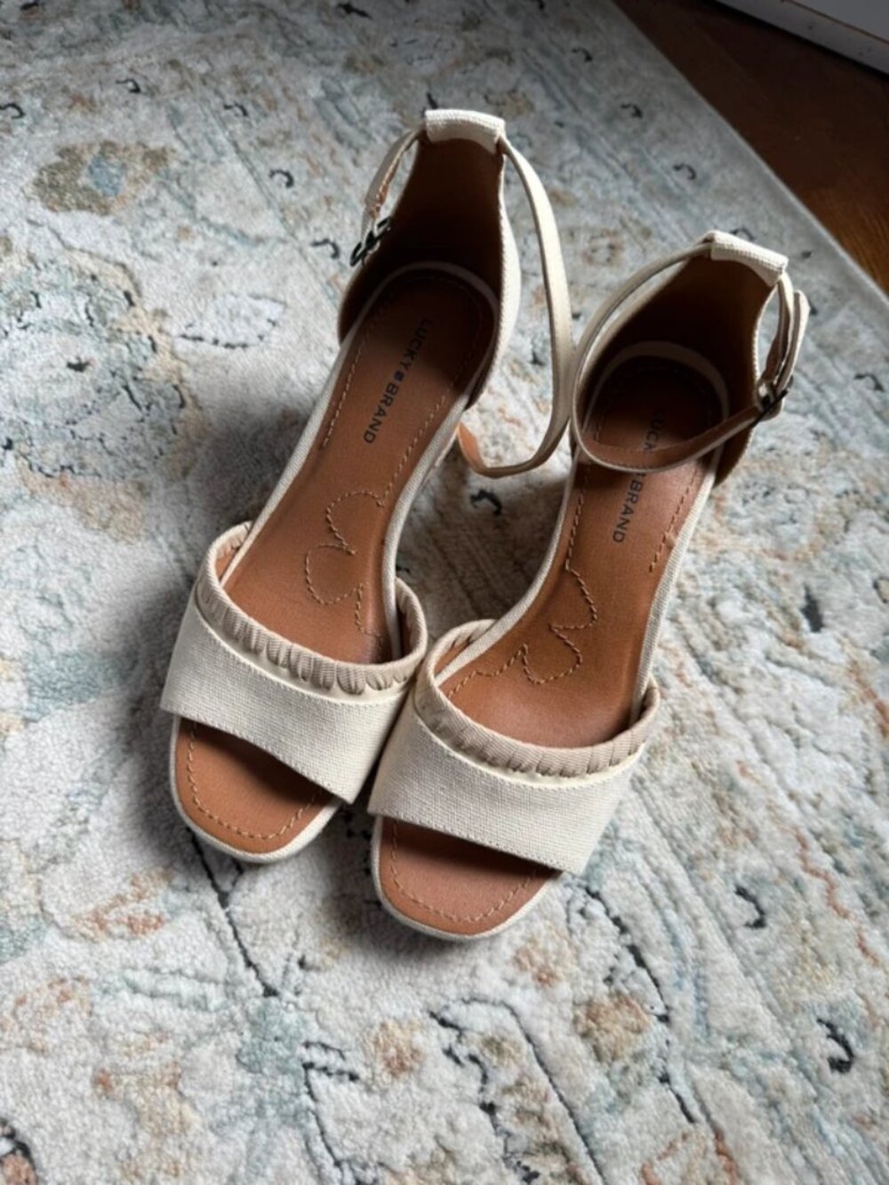Lucky Brand wedge heels